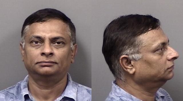 Easwar Nyshadham arrested June 2 on a felony charge of battery on an elderly person.